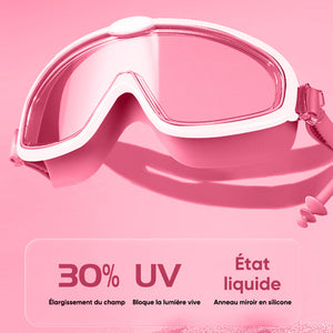 Lunettes de natation antibuée à large monture🥽