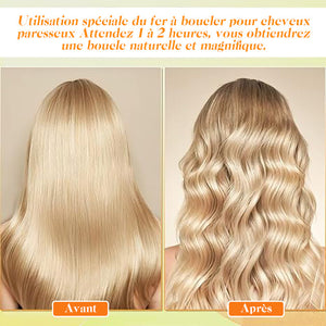 Fleurs brodées à la main Chignon de Deft