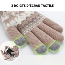 Charger l&#39;image dans la galerie, Femme Gants Hiver Chaud Avec Doublés - ciaovie