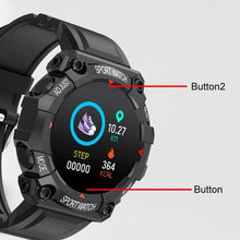 Charger l&#39;image dans la galerie, Bracelet intelligent de podomètre de sport de contrôle tactile étanche d&#39;écran de couleur
