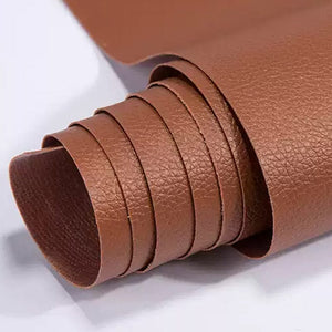 Réparateur de cuir auto-adhésif pour réparation de canapé découpable (50x137cm)