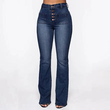 Charger l&#39;image dans la galerie, Ciaovie ™ Jean Délavé à Taille Haute pour Femmes - ciaovie