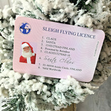 Charger l&#39;image dans la galerie, 🎅Permis de conduire perdu du Père Noël|Cadeaux amusants pour les enfants