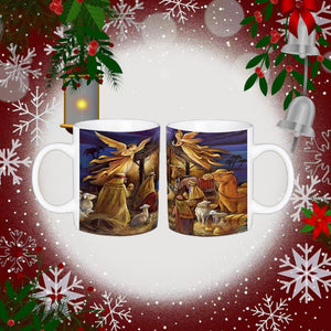 Tasse à imprimé chrétien