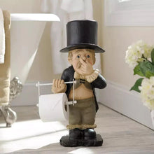 Charger l&#39;image dans la galerie, Décoration de porte-serviettes en papier Gentleman