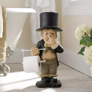 Décoration de porte-serviettes en papier Gentleman