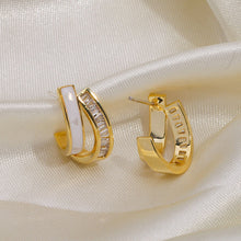 Charger l&#39;image dans la galerie, Oreille Fritillaria Zircon Brillant