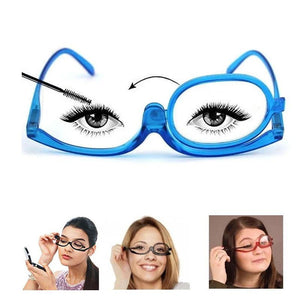 Lunettes de maquillage transparentes