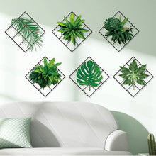 Charger l&#39;image dans la galerie, Sticker mural plante verte 3D