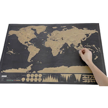 Charger l&#39;image dans la galerie, Carte du monde à gratter