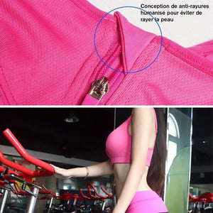 Soutien-gorge de Fitness à Fermeture Devant