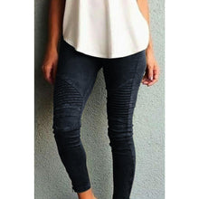 Charger l&#39;image dans la galerie, Pantalon Amincissant En Coton Elastique - ciaovie