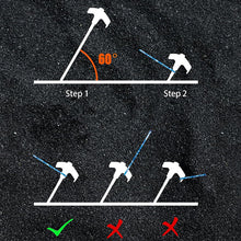 Charger l&#39;image dans la galerie, Piquets de tente à visser - Ancrages au sol à visser