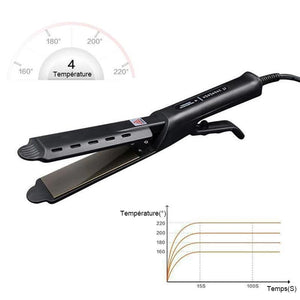 Lissage Cheveux Ionique Fer Plat Céramique Tourmaline - ciaovie
