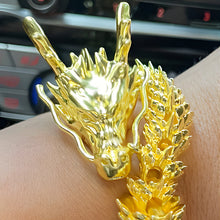 Charger l&#39;image dans la galerie, Décorations Dragon d&#39;or avec articulations mobiles