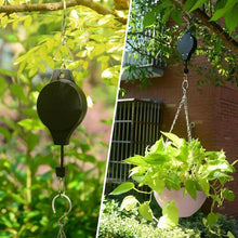 Charger l&#39;image dans la galerie, Poulie Rétractable à Suspendre Panier de Plantes/ Cage à Oiseau
