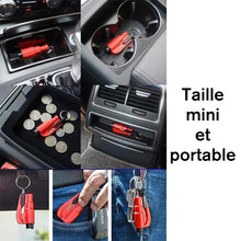 Charger l&#39;image dans la galerie, 3 en 1 Porte-clés de Marteau de Secours