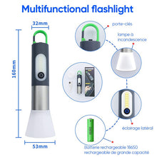 Charger l&#39;image dans la galerie, Lampes de Poche Rechargeables LED