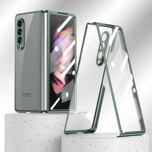 Charger l&#39;image dans la galerie, Étui de téléphone double face en verre trempé magnétique pour Samsung