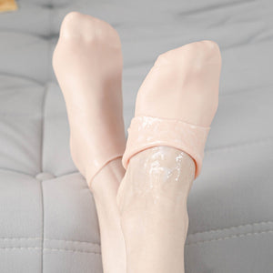 Chaussettes en silicone pour femmes pour spa et pédicure