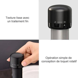 🎄 Vin scellé en silicone, bouchon à champagne (ACHETER 1 OBTENIR 1 GRATUIT)