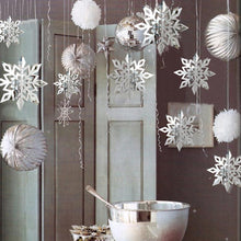 Charger l&#39;image dans la galerie, Ciaovie™ Décorations 3D en Flocon de Neige (6/12 pièces) - ciaovie