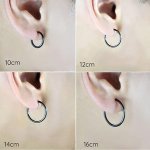 Boucles d'oreilles rétractables - pas besoin de piercing - ciaovie