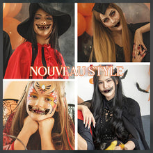 Charger l&#39;image dans la galerie, 🎃Halloween tatouage temporaire maquillage farce🎃