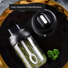 Charger l&#39;image dans la galerie, Pot à Condiments en Verre avec Cuillère - ciaovie