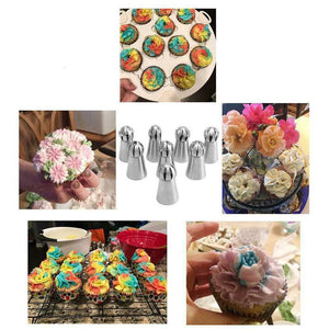 Outil de décoration de gâteau 8-Set