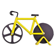 Charger l&#39;image dans la galerie, Coupe-pizza à Roulettes en Forme Vélo / Moto