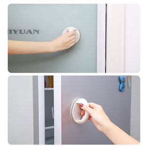 Poignée de porte et de fenêtre poignée de porte en plastique autocollante non marquante