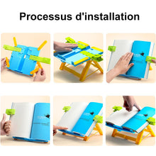 Charger l&#39;image dans la galerie, Ciaovie™ Pupitre de Lecture Support pour Livre Pliable Multi Réglable - ciaovie