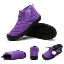 Charger l&#39;image dans la galerie, Ciaovie™ Bottes de Neige Femmes Hommes Bottines Plates Fourrées Imperméable - ciaovie
