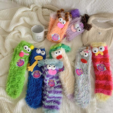 Charger l&#39;image dans la galerie, Chaussettes chaudes et douillettes pour monstres de dessins animés