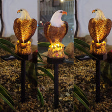 Charger l&#39;image dans la galerie, Poteau solaire de jardin à figure d&#39;aigle
