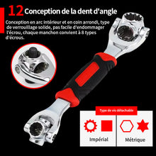Charger l&#39;image dans la galerie, Clé à douille universelle 52 en 1