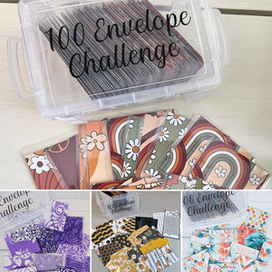 Coffret défi 100 enveloppes