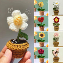 Charger l&#39;image dans la galerie, Fleurs tricotées à la main