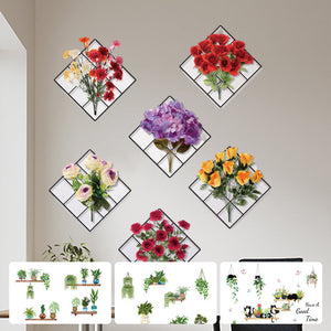 🌵Autocollants muraux 3D Greenery