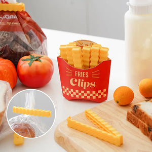 Clips magnétiques amusants sur les frites