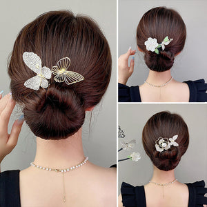 Elégante clé à cheveux paresseuse