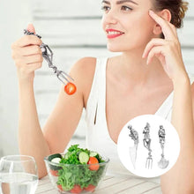 Charger l&#39;image dans la galerie, Vaisselle squelette pour Halloween