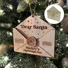 Charger l&#39;image dans la galerie, Ornement de Noël Lettre au Père Noël