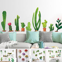 Charger l&#39;image dans la galerie, 🌵Autocollants muraux 3D Greenery