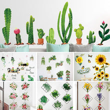 Charger l&#39;image dans la galerie, 🌵Autocollants muraux 3D Greenery