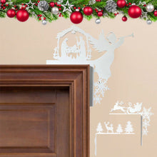 Charger l&#39;image dans la galerie, Décoration du cadre de porte Jésus de Noël