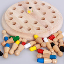 Charger l&#39;image dans la galerie, Échecs de bâton de match de mémoire en bois - ciaovie