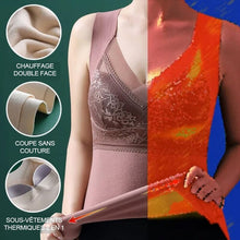 Charger l&#39;image dans la galerie, 🔖Sous-vêtement thermique à soutien-gorge intégré 2 en 1✅