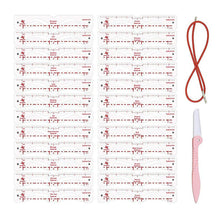 Charger l&#39;image dans la galerie, Kit de pochoirs à sourcils en silicone